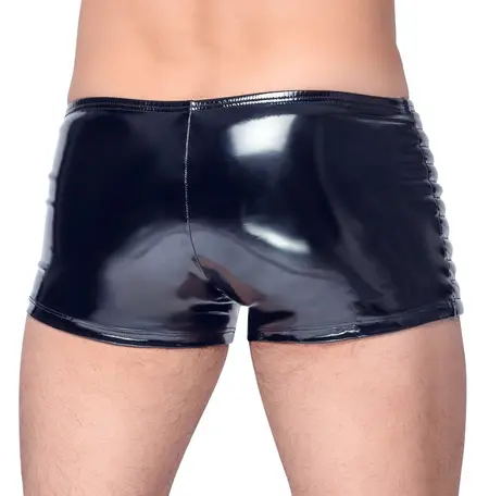 Black Level Vinyl Pants Biker Style S - Stretchy Glossy Finish