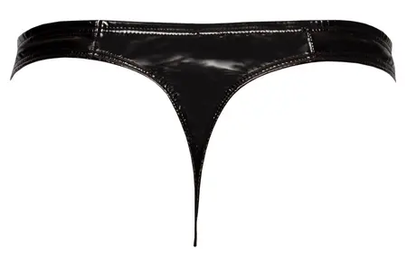 Black Level Rio Men's Briefs M Shiny Bi-Elastic Vinyl Finish