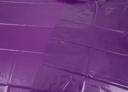 fetish collection Vinyl Bed Sheet Purple 200x230cm Waterproof Cover