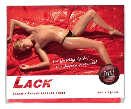 You2Toys Vinyl Sheet Red 200x230cm - Waterproof Protective Cover