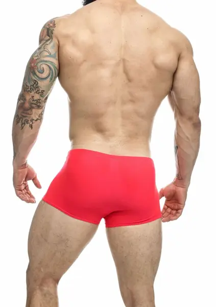 Justin+Simon Classic Boxer Chlorine-Resistant Men’s Underwear Black M
