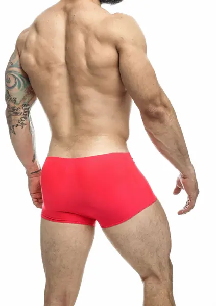 Justin+Simon Classic Boxer Men’s Underwear Chlorine-Resistant Black M