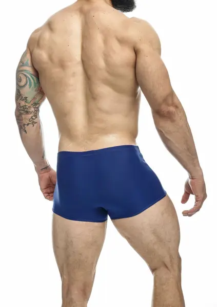 Justin+Simon Classic Boxer Chlorine-Resistant Men’s Underwear Black M