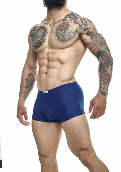 Justin+Simon Classic Boxer Chlorine-Resistant Underwear Black M