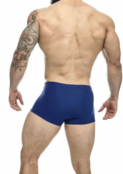 Justin+Simon Classic Boxer Chlorine-Resistant Underwear Black M