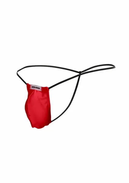 Justin+Simon Classic G-String Bulge Black Minimalist Design