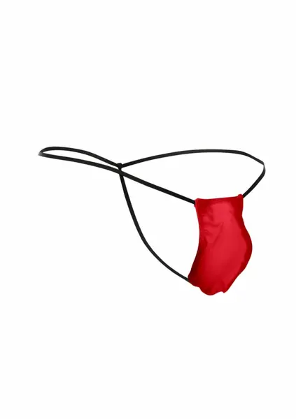 Justin+Simon Classic G-String Bulge Black Minimalist Design