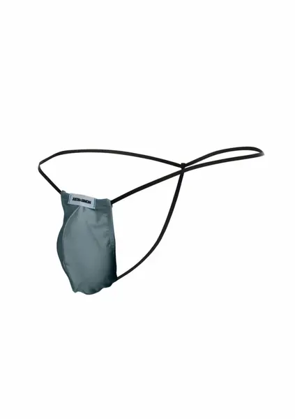 Justin+Simon Classic G-String Bulge Black Minimalist Design