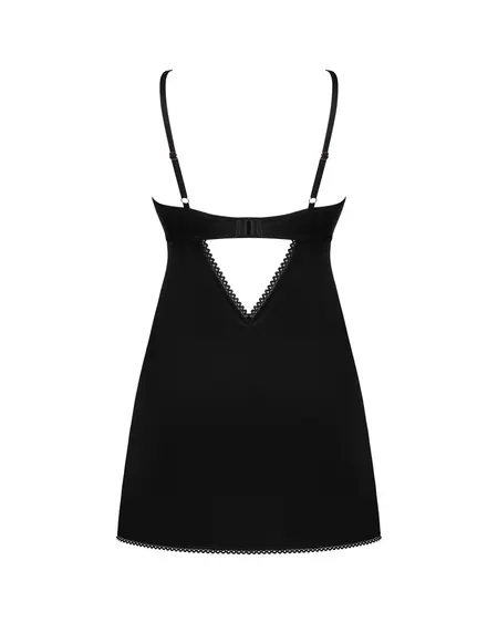 Obsessive Rosenty Set XS/S - Elegant Mesh Dress with Rose Detail