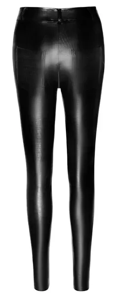 Noir Handmade Trousers Snake XL - Matte Snakeskin Slim-Fit Pants