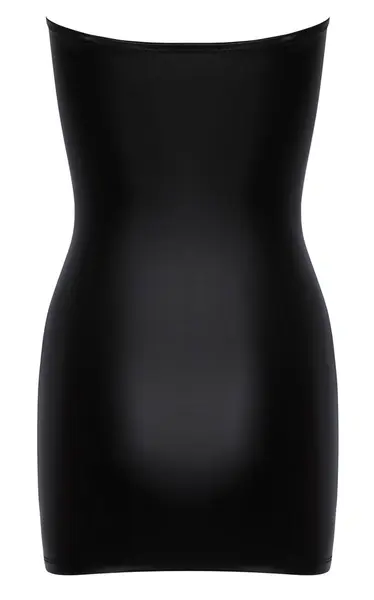 Cottelli Collection Short Strapless Tube Dress, Black, Size M