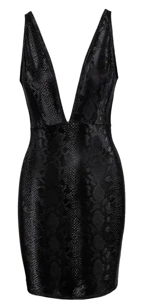Cottelli Collection PARTY Dress Snake XL Shiny Snakeskin Pattern