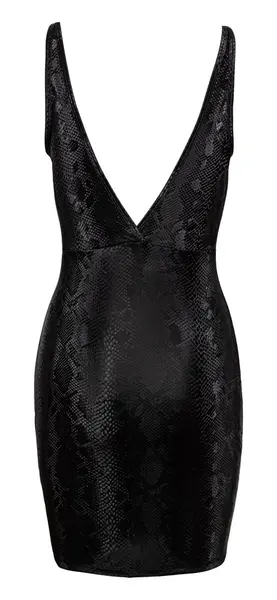 Cottelli Collection PARTY Dress Snake XL Shiny Snakeskin Pattern