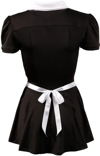 Cottelli Collection Maid Uniform S - Black & White, Decorative Ruffles