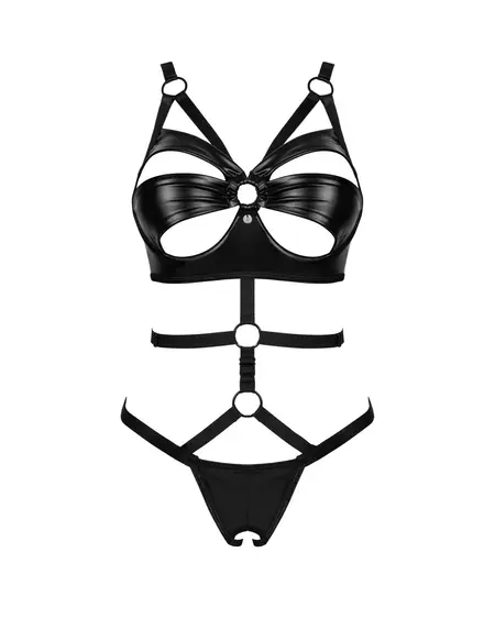 Obsessive Armares Black Harness-Style Body XL/2XL Adjustable Fit