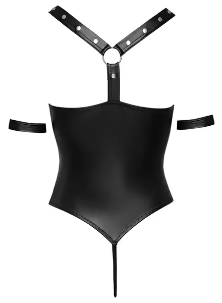 Cottelli Bondage Body L Black - Adjustable Matte Look with Restraints