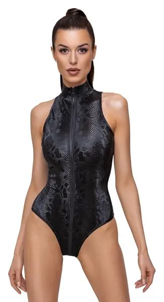 Cottelli PARTY Body Snake L - Shiny Snakeskin Pattern, Size L