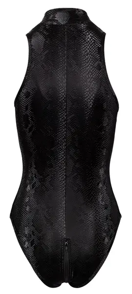 Cottelli PARTY Body Snake M - Shiny Snakeskin-Effect Bodysuit, Size M