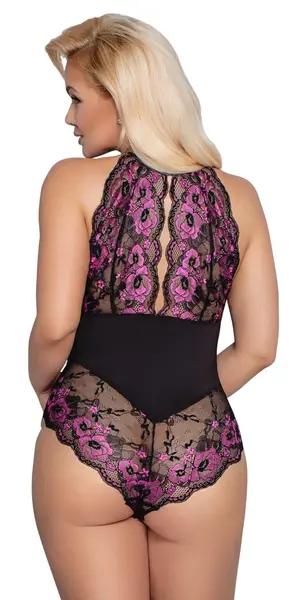 Cottelli Curves Lace Body 4XL, Two-Tone, Adjustable Fastening
