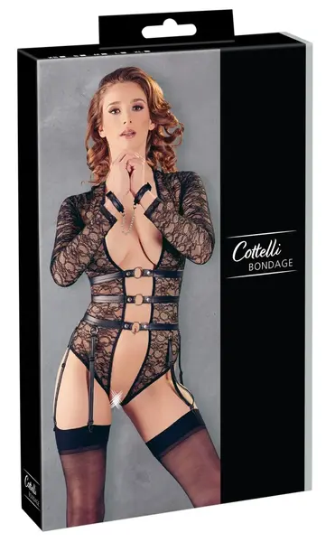Cottelli Collection Body Bondage XL Soft Lace Adjustable Set