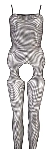 Cottelli Collection Net Bodystocking S/M Black Polyamide Mesh