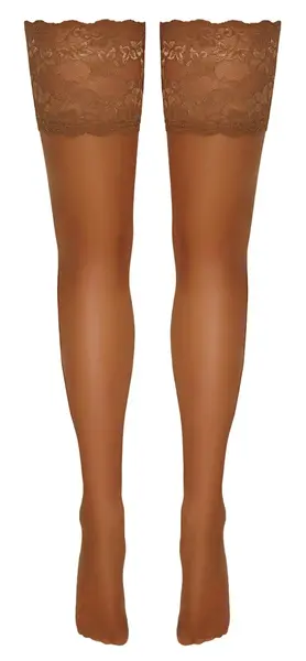 Cottelli Legware Hold-Ups Skin 4 - Light Lace-Top Stockings 20 DEN