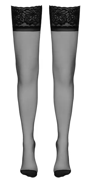 Cottelli Collection Hold-up Stockings Classic 20 Denier Lace Black
