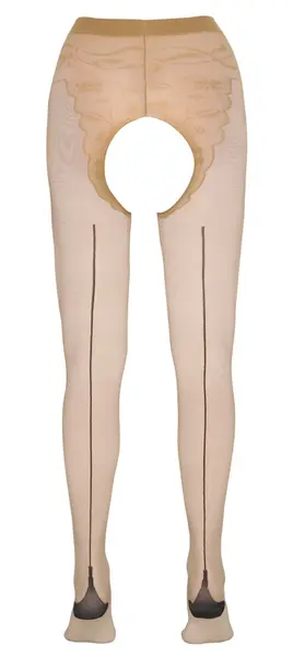 Cottelli LEGWEAR Tights 20 DEN Skin-Coloured with Decorative Seam