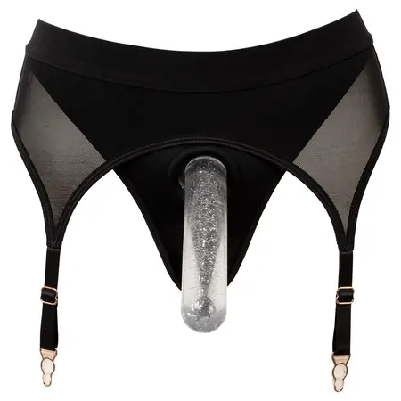 Bad Kitty 2XL Strap-On Thong with Adjustable Suspender Belt