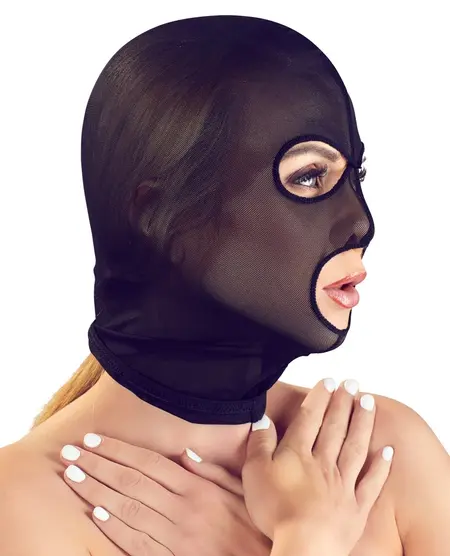 Bad Kitty Powernet Stretch Head Mask Black Unisex One Size