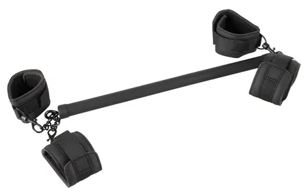 You2Toys Adjustable Bondage Bar with Padded Wrist & Ankle Restraints 40cm