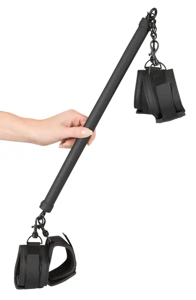 You2Toys Adjustable Bondage Bar with Padded Wrist & Ankle Restraints 40cm