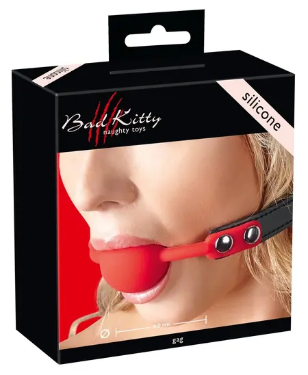 You2Toys Red Silicone Ball Restraint Adjustable Strap 4cm