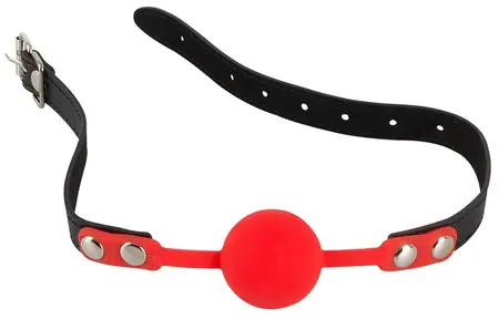 You2Toys Red Silicone Ball Restraint Adjustable Strap 4cm