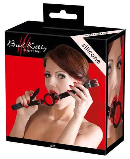 You2Toys Silicone O-Ring Gag Adjustable Black O5 cm Strap System