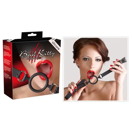 You2Toys Silicone O-Ring Gag Adjustable Black O5 cm Strap System