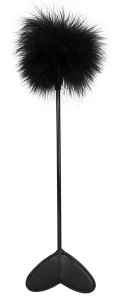 You2Toys Sensual Dual-Ended Feather Wand Black 25cm