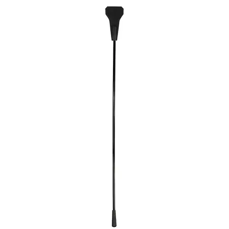 You2Toys Crop Black 44cm Classic Silicone-Tipped Impact Wand