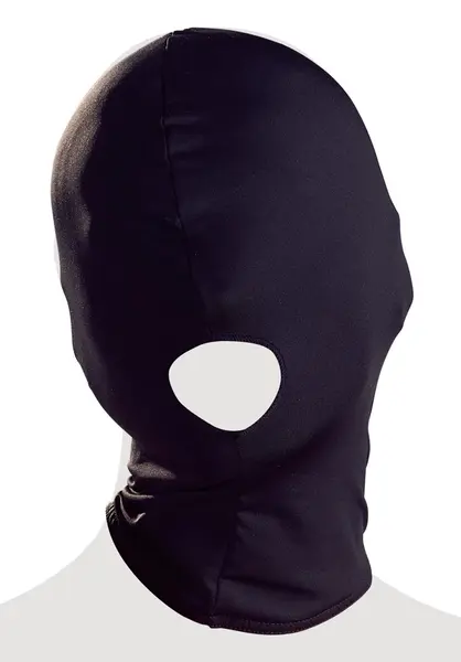 Bad Kitty BK Stretch Head Mask with Mouth Opening, Black, One Size