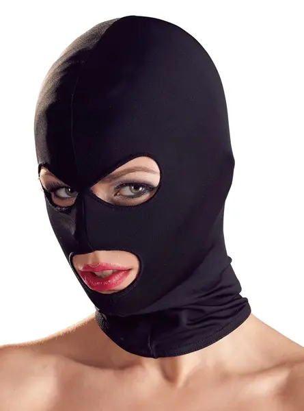 You2Toys Black Elastic Headwear Mask with Eyes & Mouth Openings