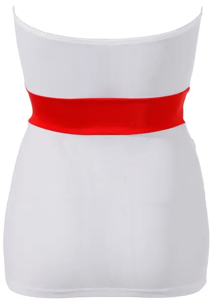 Cottelli Collection Nurse M Costume Set with Headband, White/Red, M