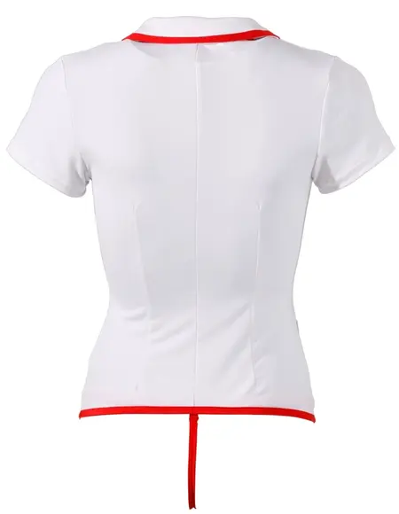Cottelli Collection Nurse Costume S - White & Red, Short Sleeves