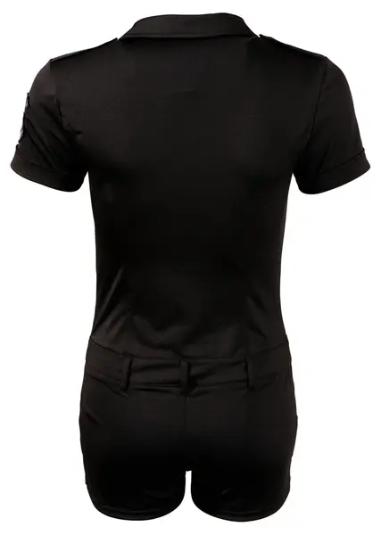 Cottelli Collection Police Uniform Bodysuit L Short Sleeve Black