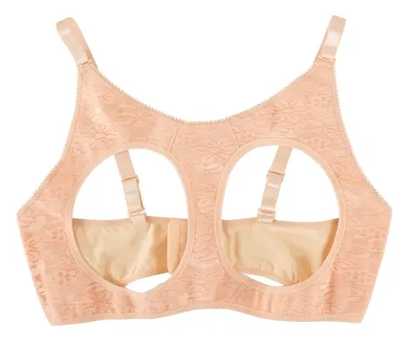 You2Toys Silicone Chest Enhancer with Adjustable Bra, Natural, 75-85 cm