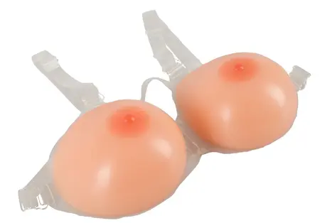 You2Toys Silicone Chest Form Adjustable Straps 86-105cm Beige 2x1200g