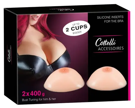 You2Toys Silicone Breast Enhancers 400g - Natural Shape, Skin-Friendly