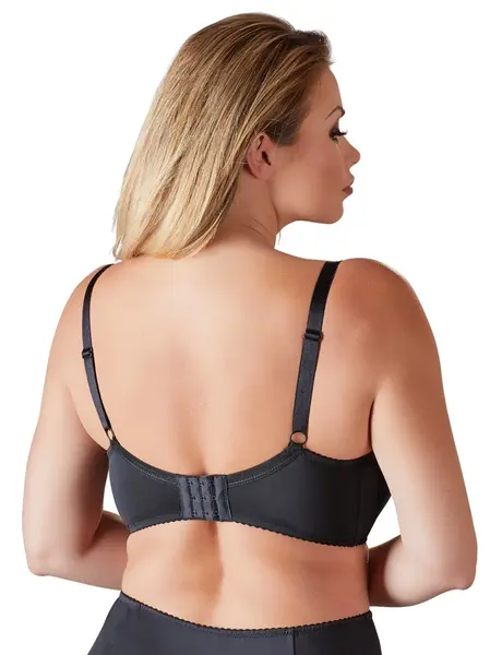 Cottelli Collection Shelf Bra 95F - Padded Push-Up, Black