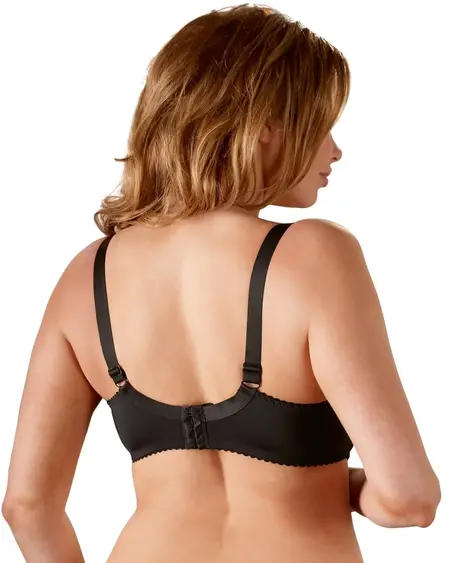 Cottelli Collection Black Shelf Bra 95D Adjustable Support Design