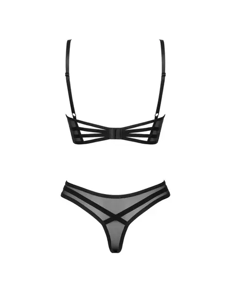 Obsessive Roxelia Lingerie Set M/L - Transparent & Ribbon Design