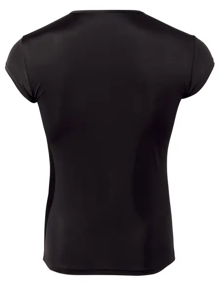 NEK Men’s Shirt Black S - Microfibre, Short Sleeve, Silver Details
